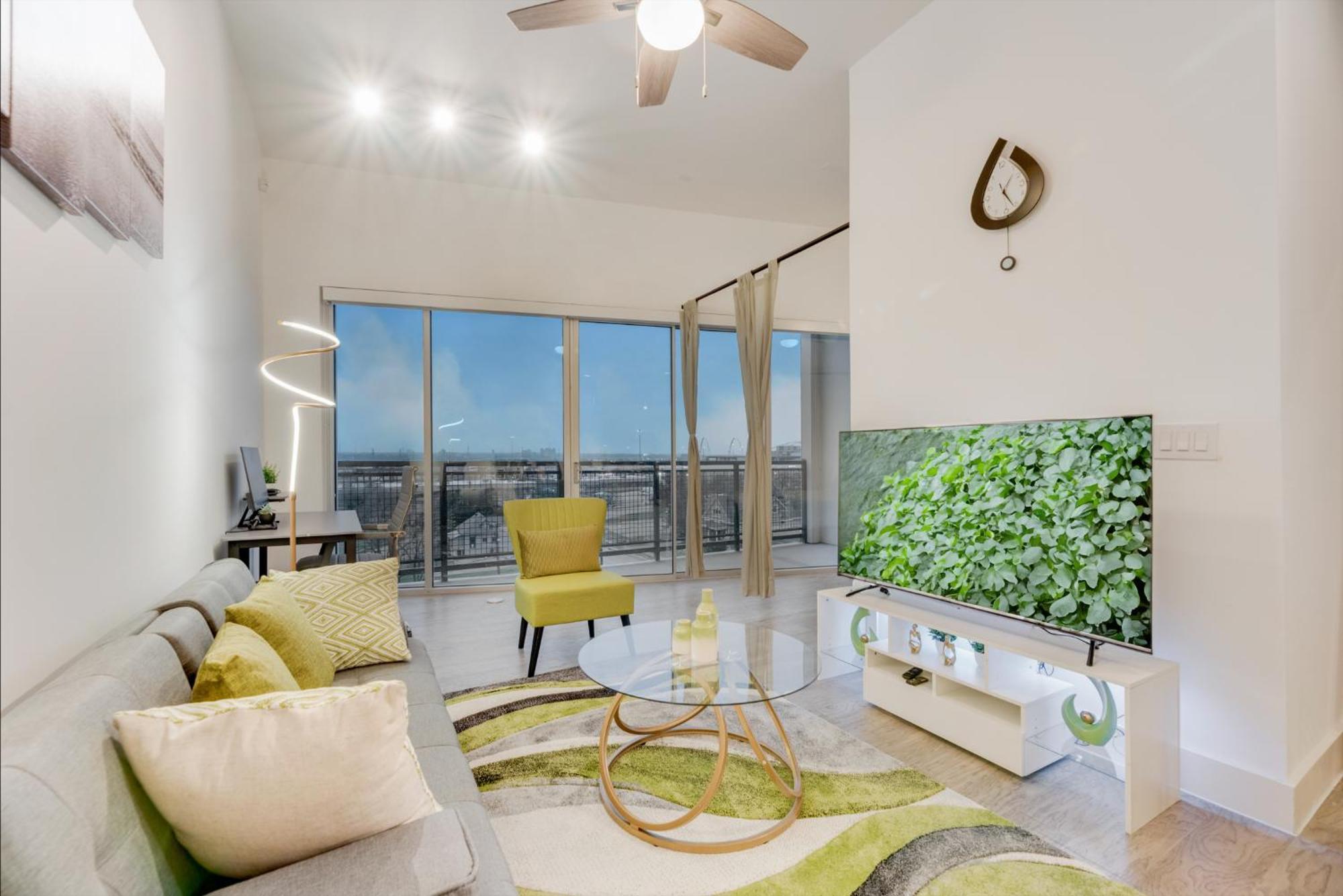 Snazzy Loft Style 2Br I Gym I Parking I Workspace ダラス エクステリア 写真